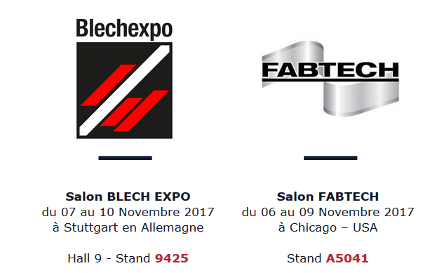 Pronic -  


	Salon BLECH EXPO



	Salon FABTEC...