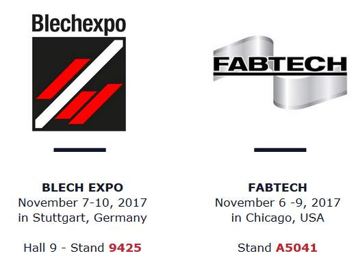 Pronic - 
	FABTECH

 


	BLECH EXPO



Alway...