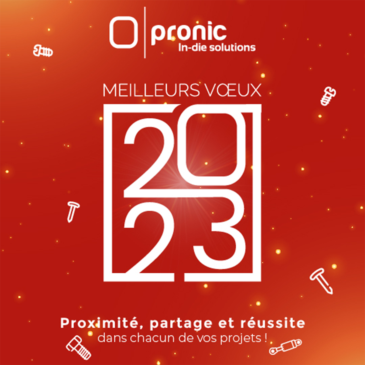 Pronic - Merci pour votre confiance, cap sur 2023 !

...