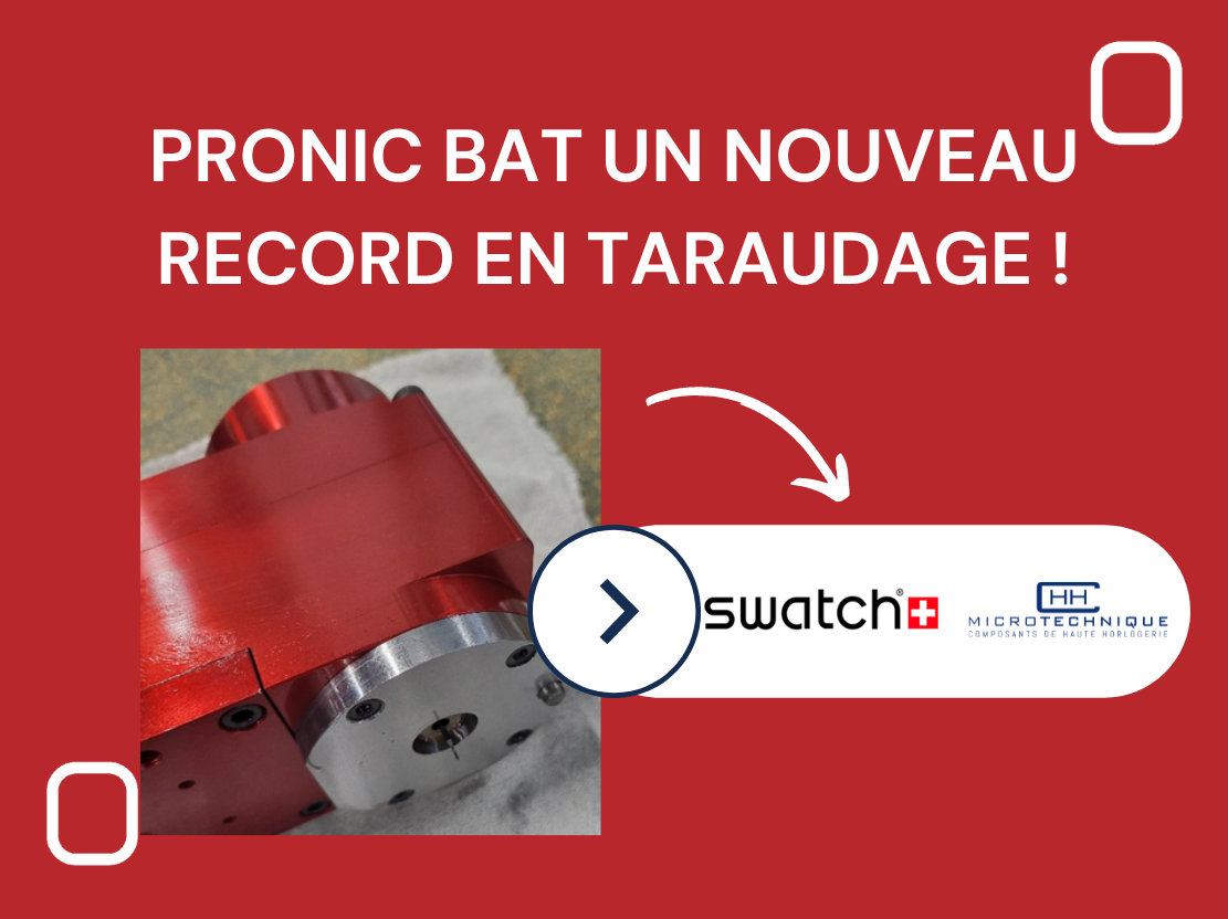 PRONIC - Votre référence taraudage et insertion sous presse.