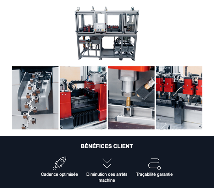 Pronic - MACHINE DE TARAUDAGE EN LIGNE 


Pour des compo...